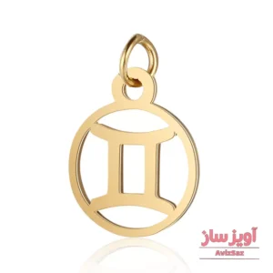 گردنبند نماد زودیاک ماه خرداد کد 102014