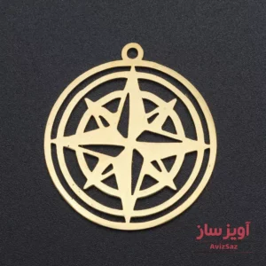 گردنبند قطب نما کد 102034