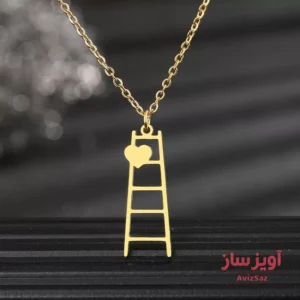 گردنبند نردبان و قلب کد 102045