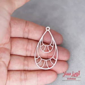گردنبند قطره اشک کد 102086