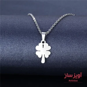 گردنبند گل شبدر کد 102114