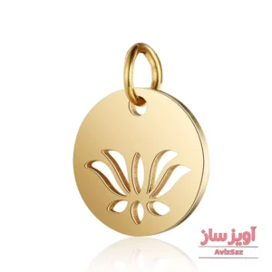 گردنبند گل نیلوفر کد 102133