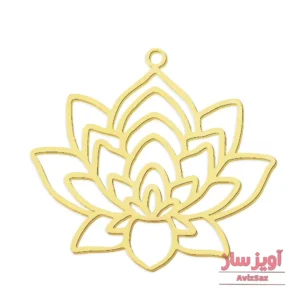 گردنبند گل نیلوفر کد 102135