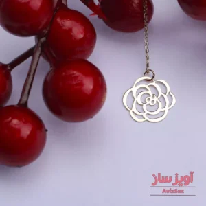 گردنبند گل رز کد 102140