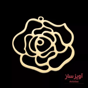 گردنبند گل رز کد 102143