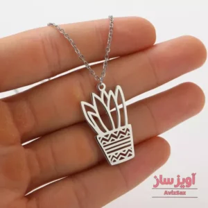 گردنبند گل و گلدون کد 102149