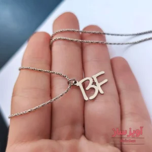 گردنبند حروف BوF کد 102172