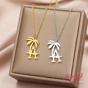 گردنبند حرف انگلیسی A کد 102183