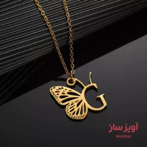 گردنبند حرف انگلیسی G کد 102241