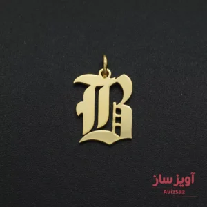 گردنبند حرف انگلیسی R کد 102312