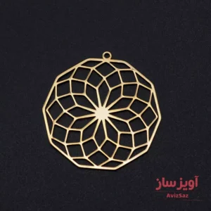 گردنبند یوگا (گل لوتوس) کد 102416