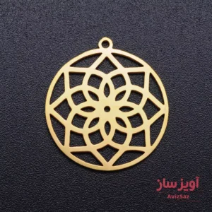گردنبند یوگا (گل لوتوس) کد 102418