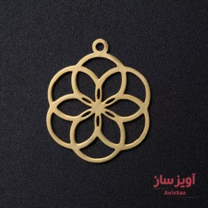 گردنبند یوگا (گل لوتوس) کد 102419