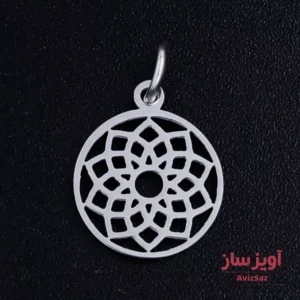 گردنبند یوگا (گل لوتوس) کد 102420
