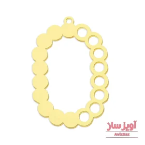 گردنبند هندسی کد 102458