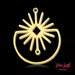 گردنبند هندسی کد 102459