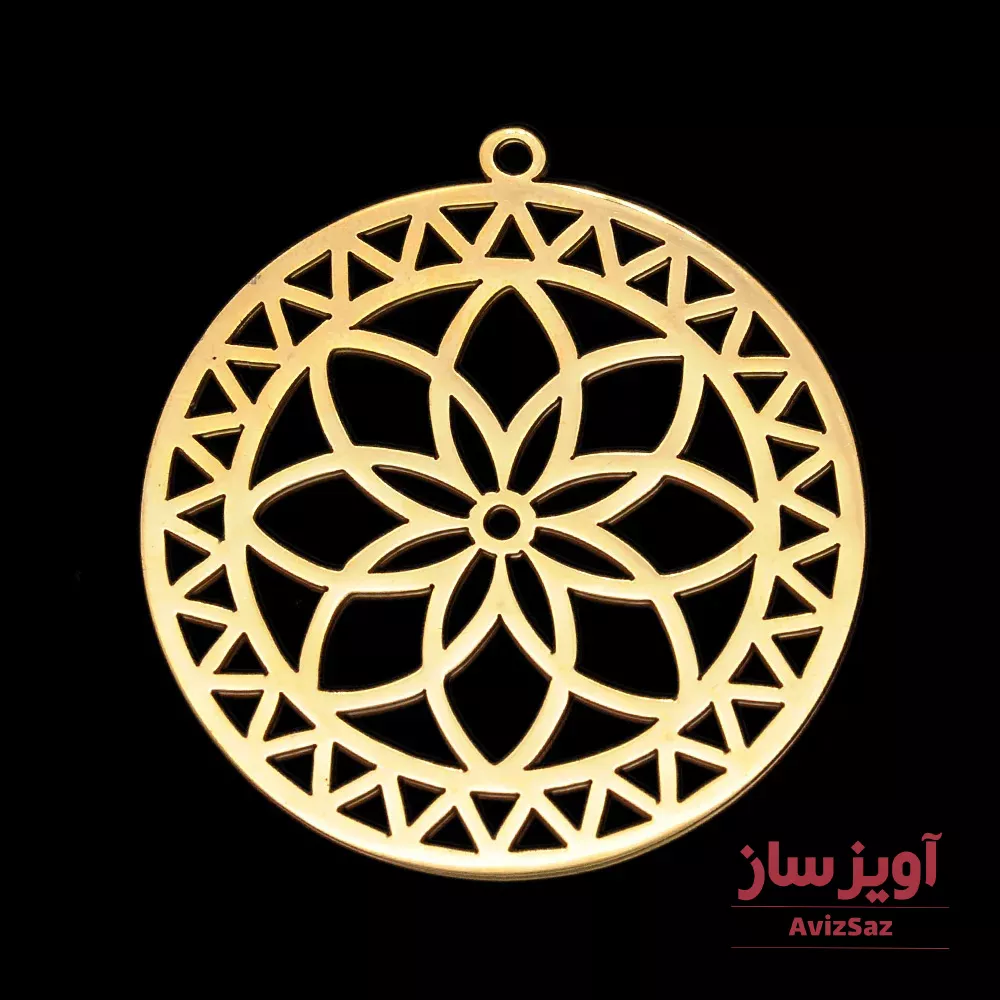 گردنبند یوگا (گل لوتوس) کد 102478